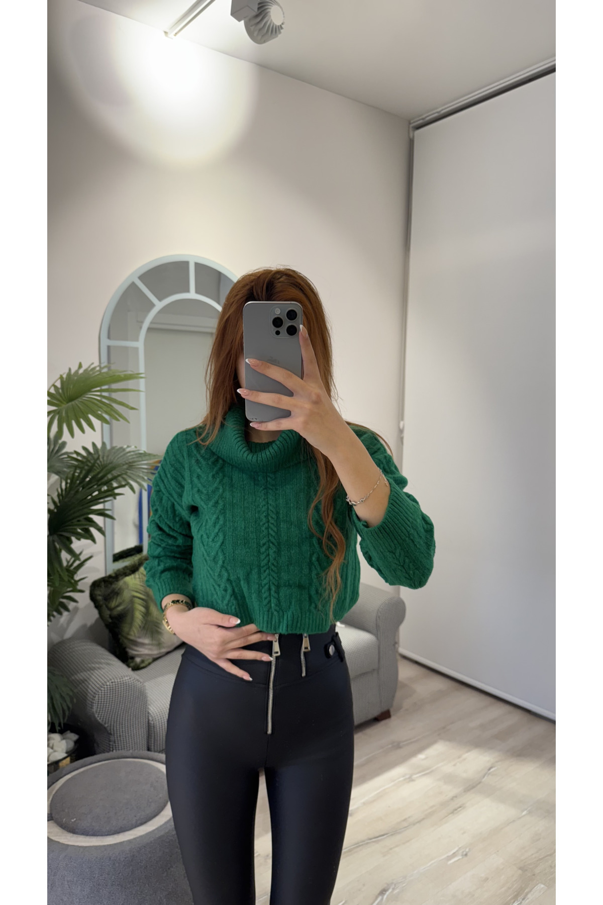 BOĞAZLI TRİKO KAZAK