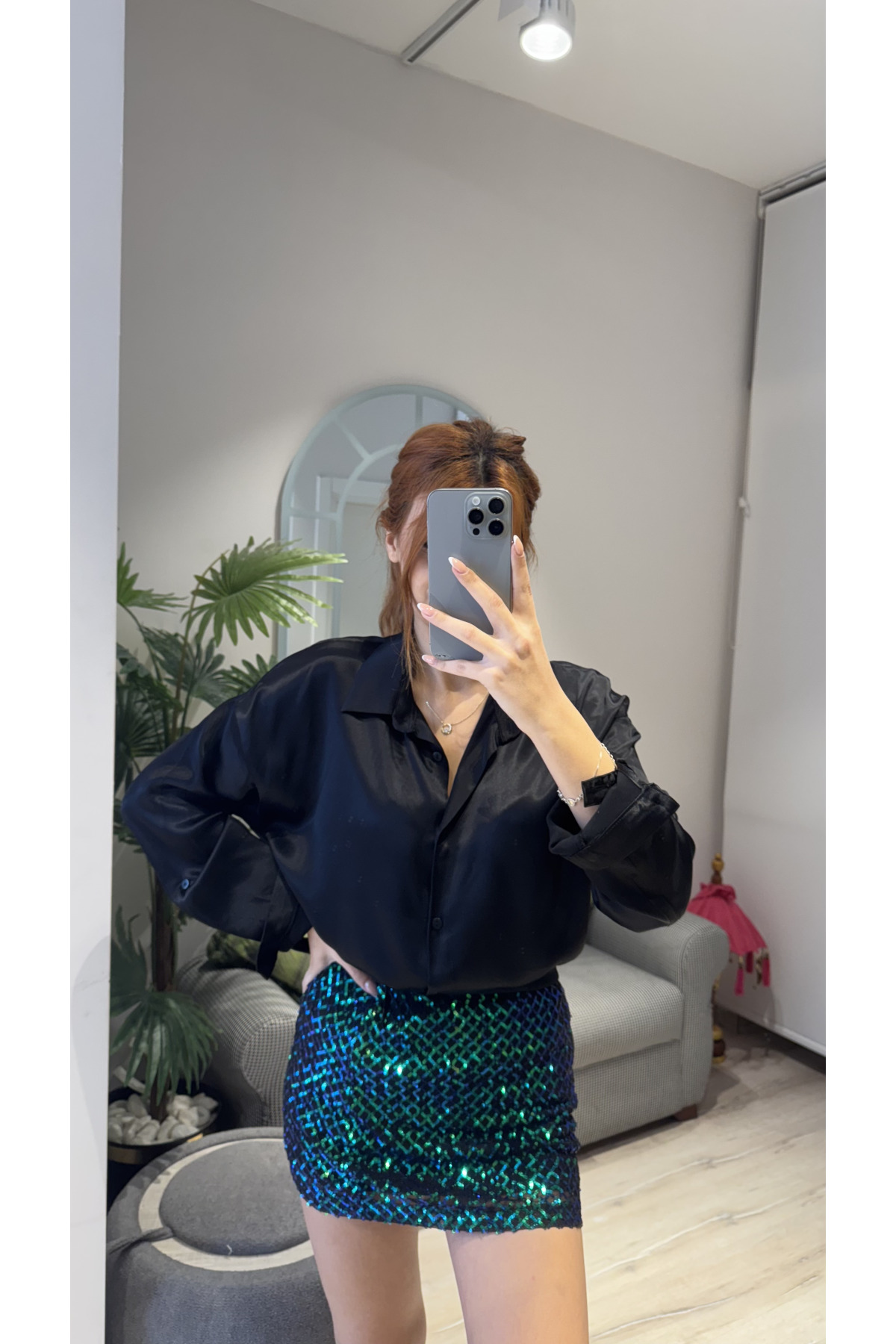 MİNİ PUL PAYET ETEK