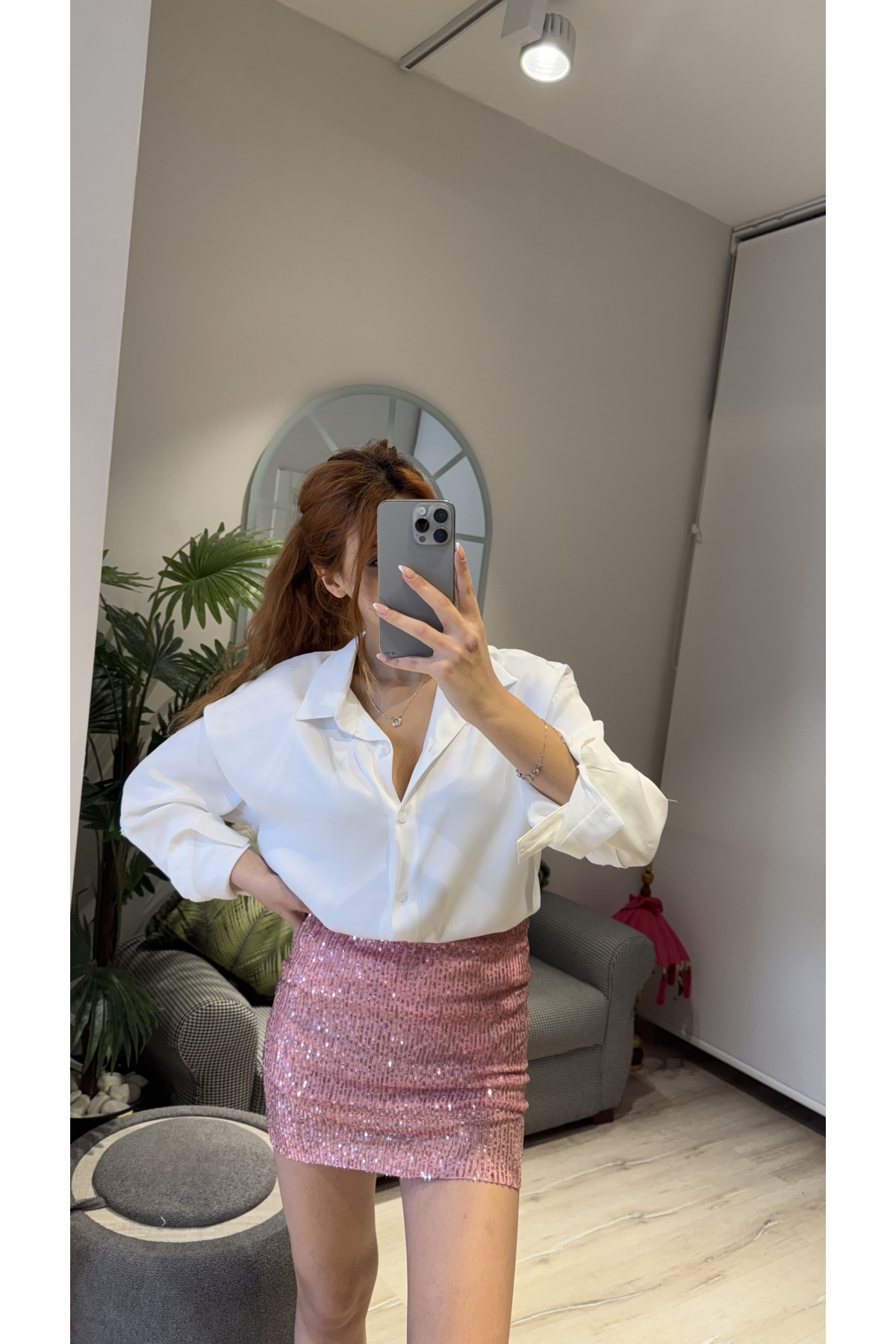 MİNİ PUL PAYET ETEK