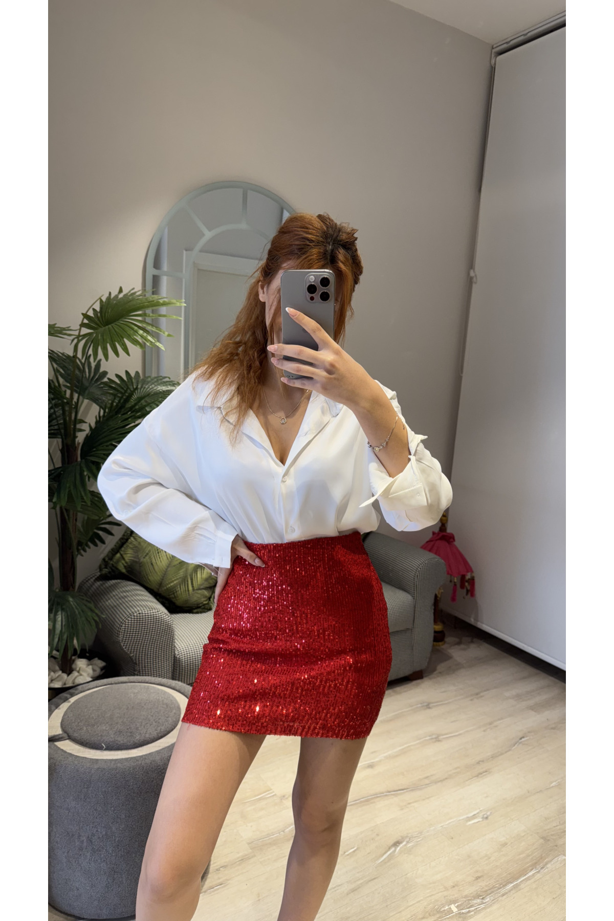 MİNİ PUL PAYET ETEK